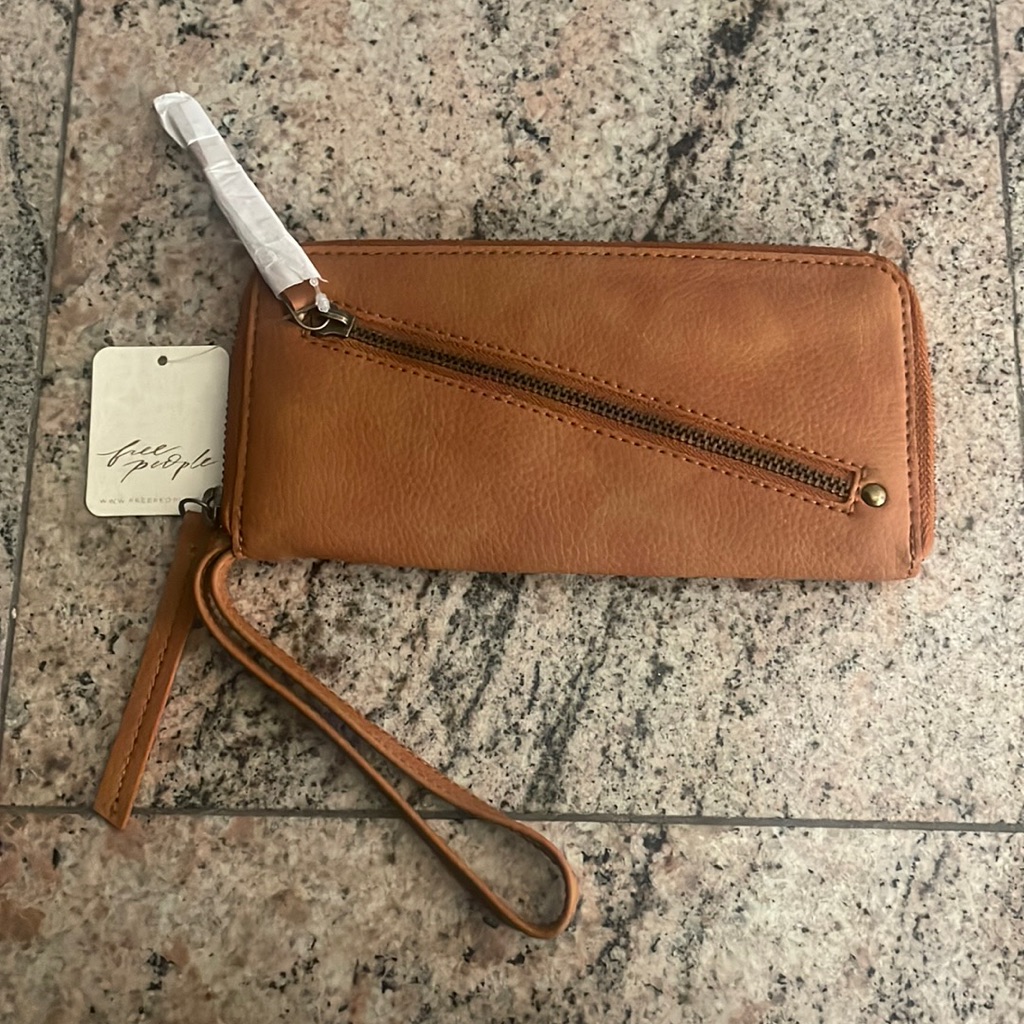 Brand New Brown Wristlet